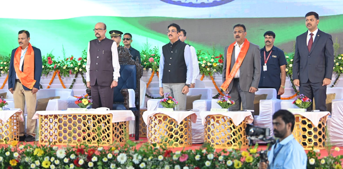 Dronacharya Sangam Teacher Felicitation Ceremony held at SECL DAV School